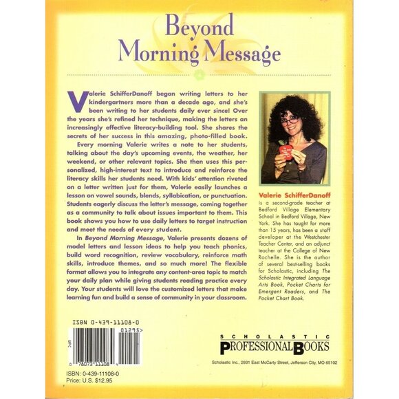 Scholastic Teaching Strategies Beyond Morning Message Grades K-2 - Picture 2 of 2